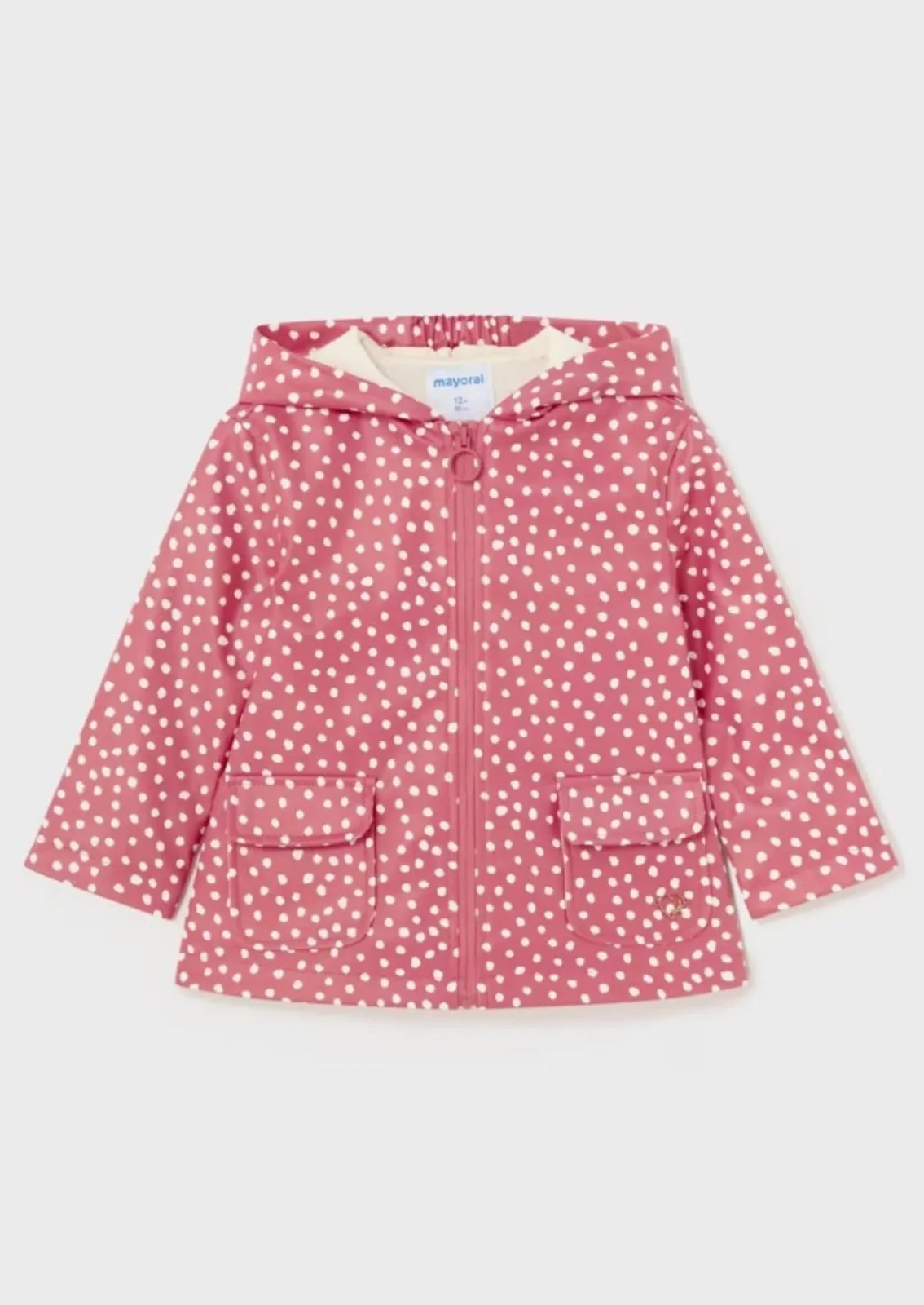 Mayoral Baby & Toddler Girls Polka Dot Raincoat