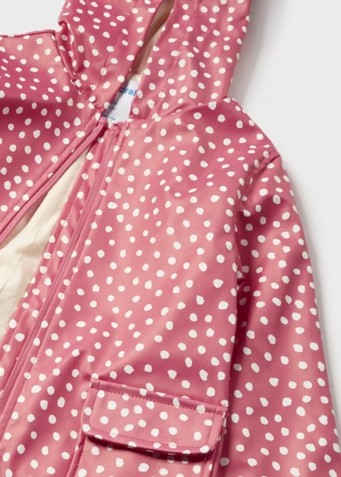 Mayoral Baby & Toddler Girls Polka Dot Raincoat