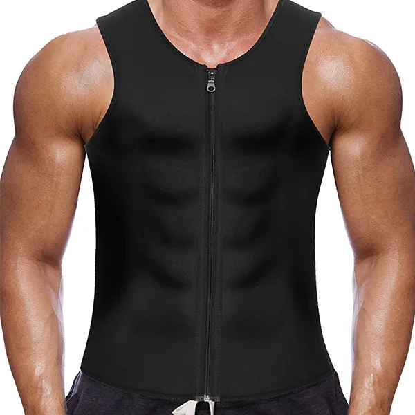 Men Tank Top Workout Waist Trainer Vest