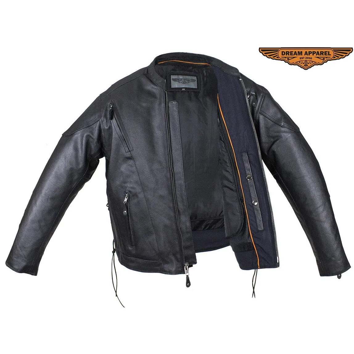 Mens Racer Jacket with Side Laces