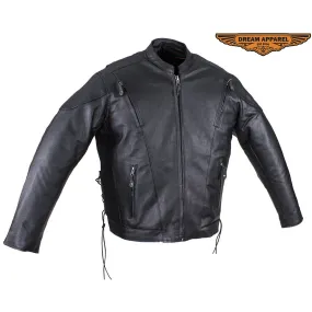 Mens Racer Jacket with Side Laces