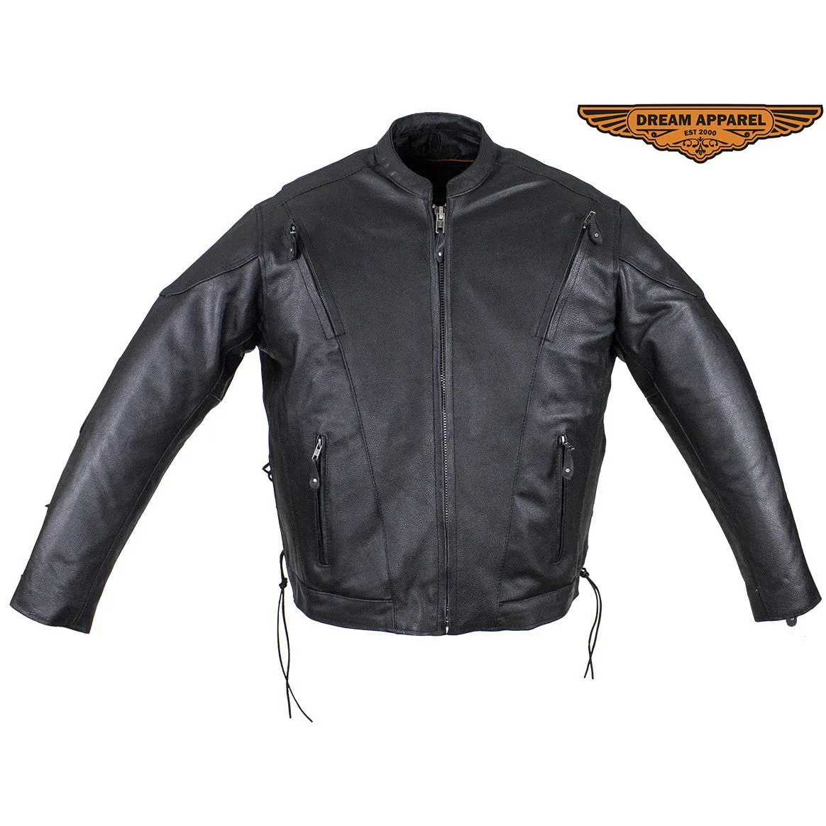 Mens Racer Jacket with Side Laces