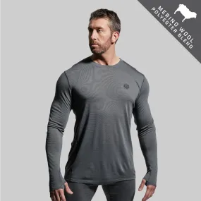 Men's Ridgeline Base Layer Top (Wolf Grey)