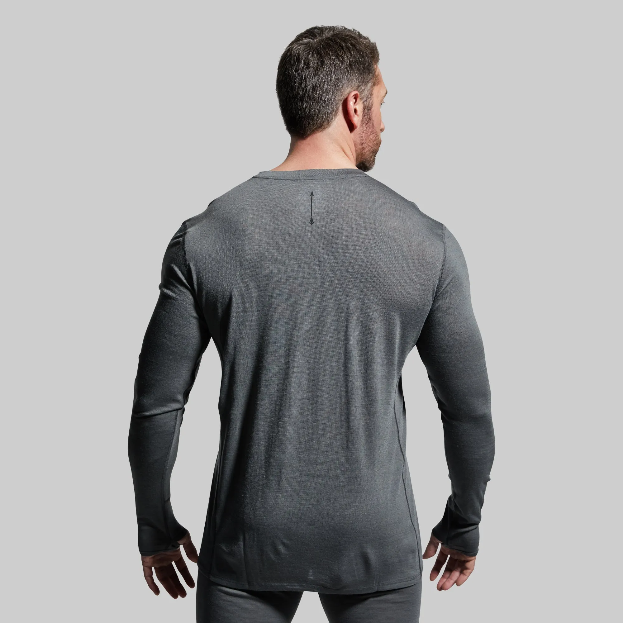 Men's Ridgeline Base Layer Top (Wolf Grey)