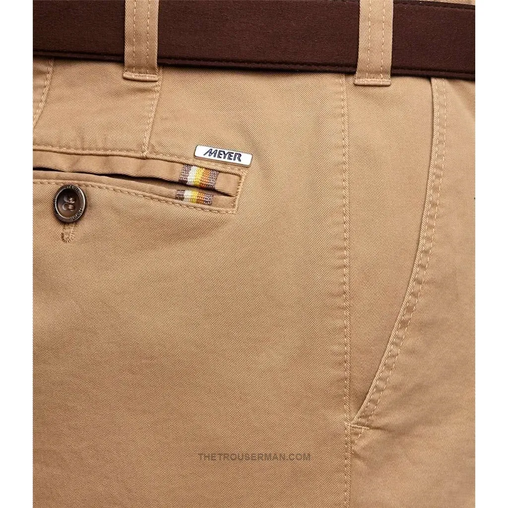 Meyer - Soft Cotton Oslo Chino, Camel