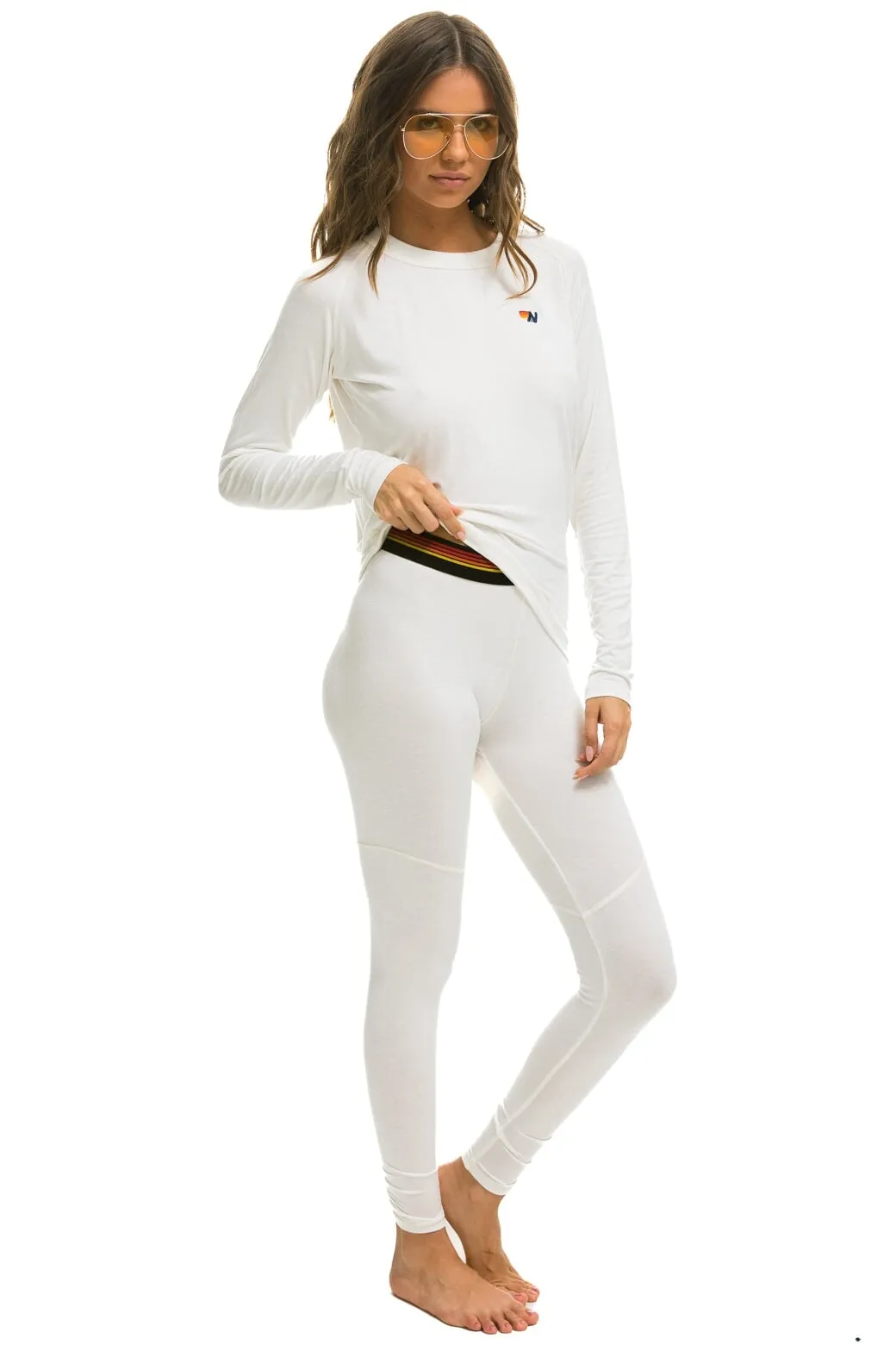 MICRO MODAL BASE LAYER BOTTOM - VINTAGE WHITE