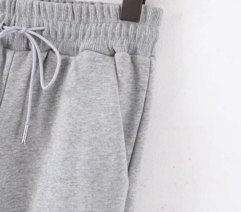 Mid-Waist Jogger Pants