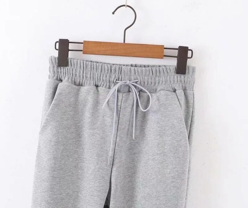 Mid-Waist Jogger Pants