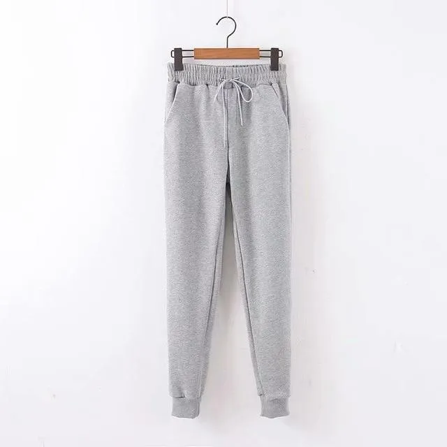 Mid-Waist Jogger Pants