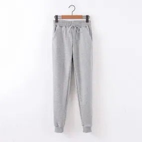 Mid-Waist Jogger Pants