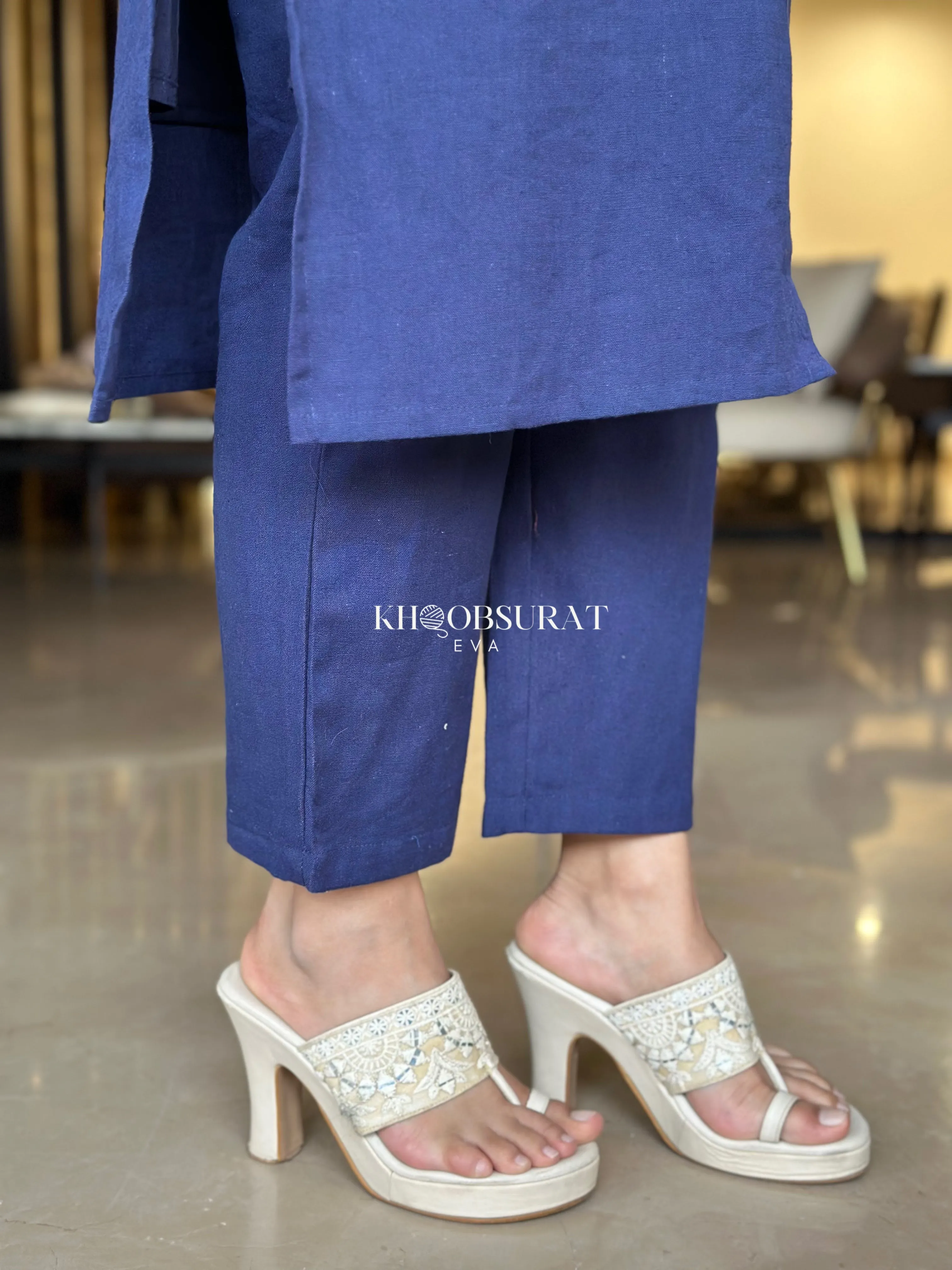 Midnight Blue Kurta Set