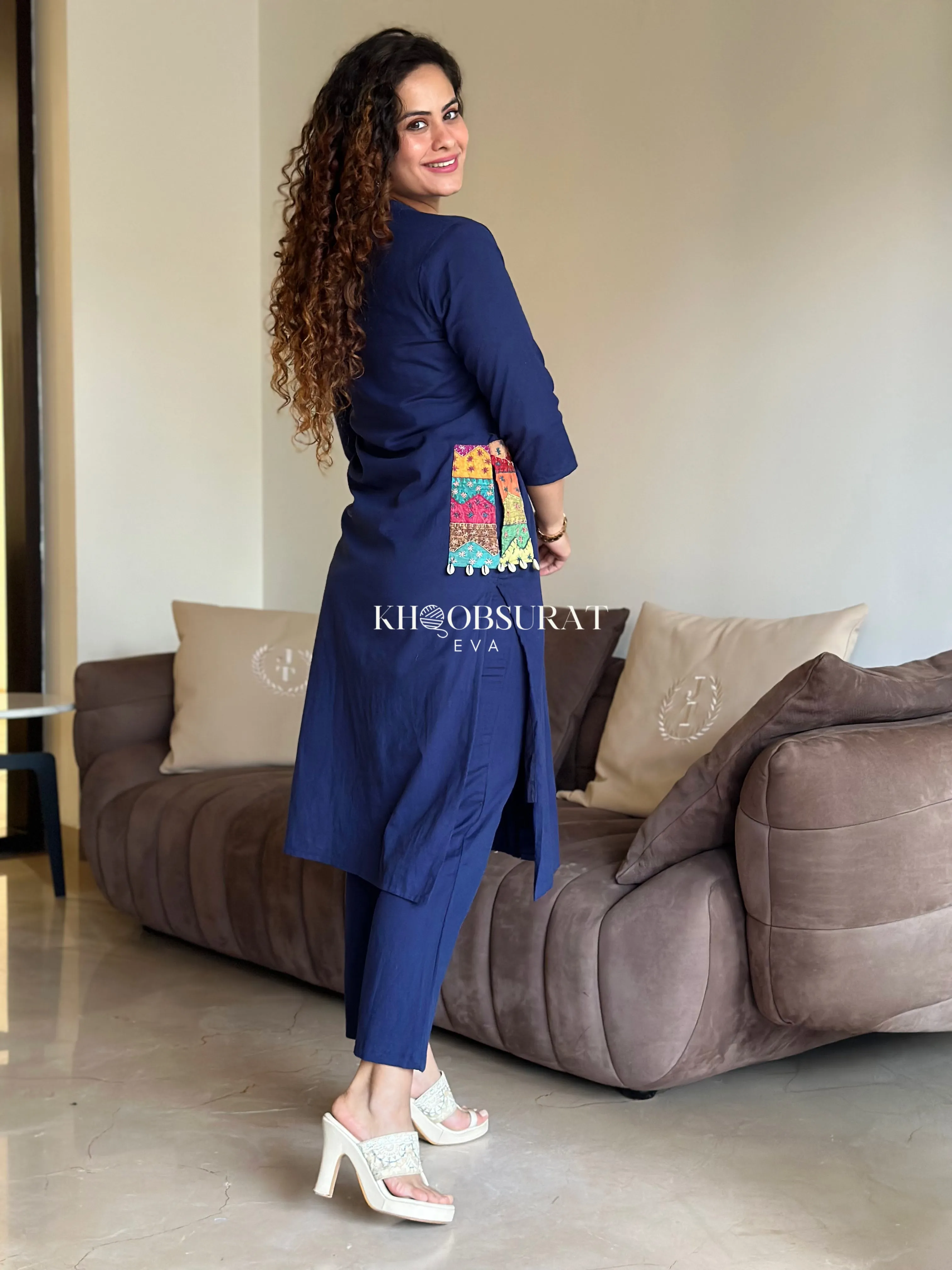 Midnight Blue Kurta Set