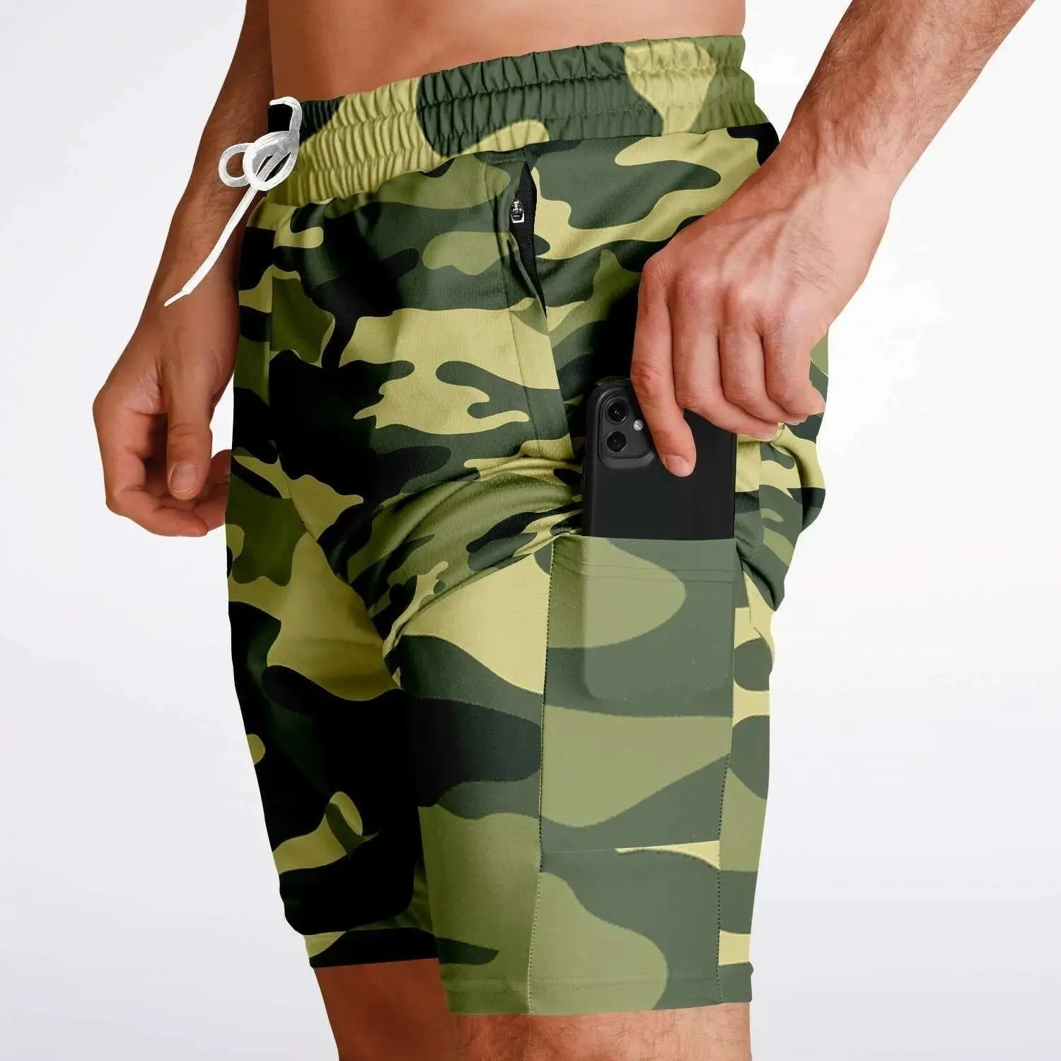 Misha Army sports Short