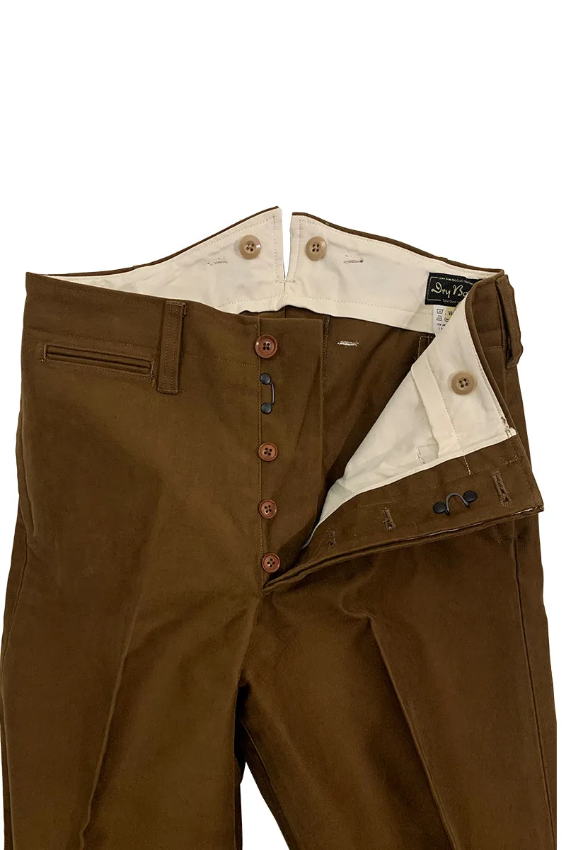 Moleskin High Back Work Trousers