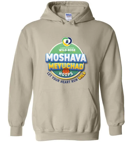 Moshava Wild Rose Heavy Blend Hoodie - Hoops