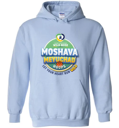 Moshava Wild Rose Heavy Blend Hoodie - Hoops