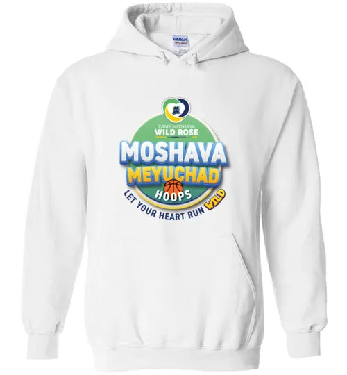 Moshava Wild Rose Heavy Blend Hoodie - Hoops