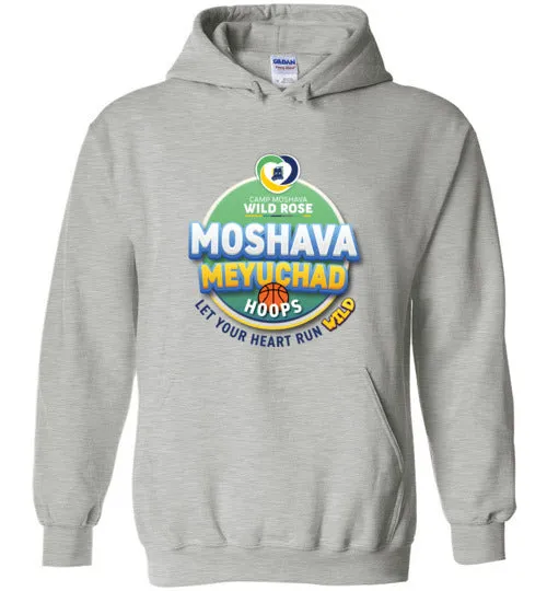 Moshava Wild Rose Heavy Blend Hoodie - Hoops