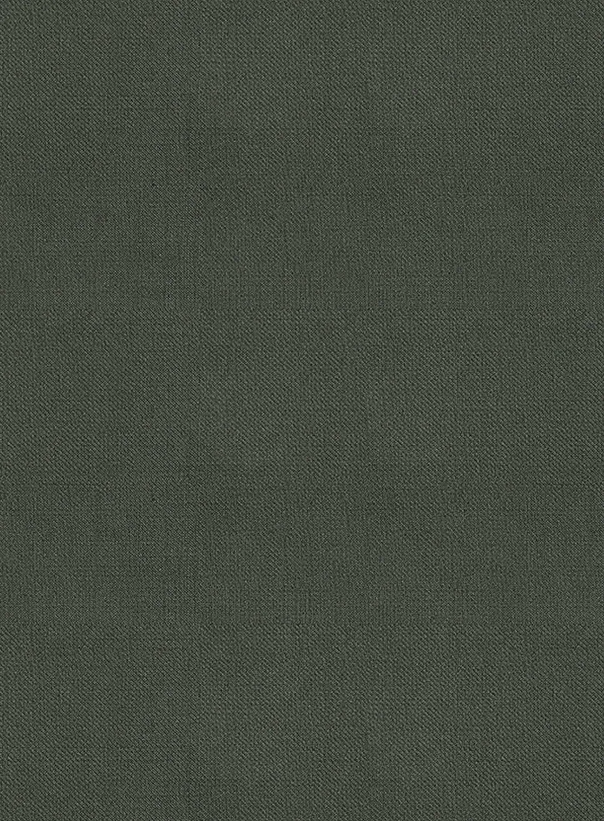 Napolean Military Green Wool Suit