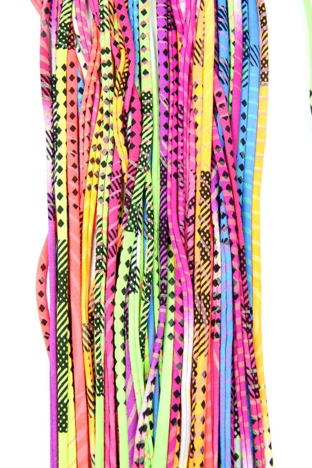 Necklush Infinity Scarf / Neon Rainbow / Unisex