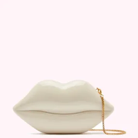 NEUTRAL MEDIUM LIPS CLUTCH BAG