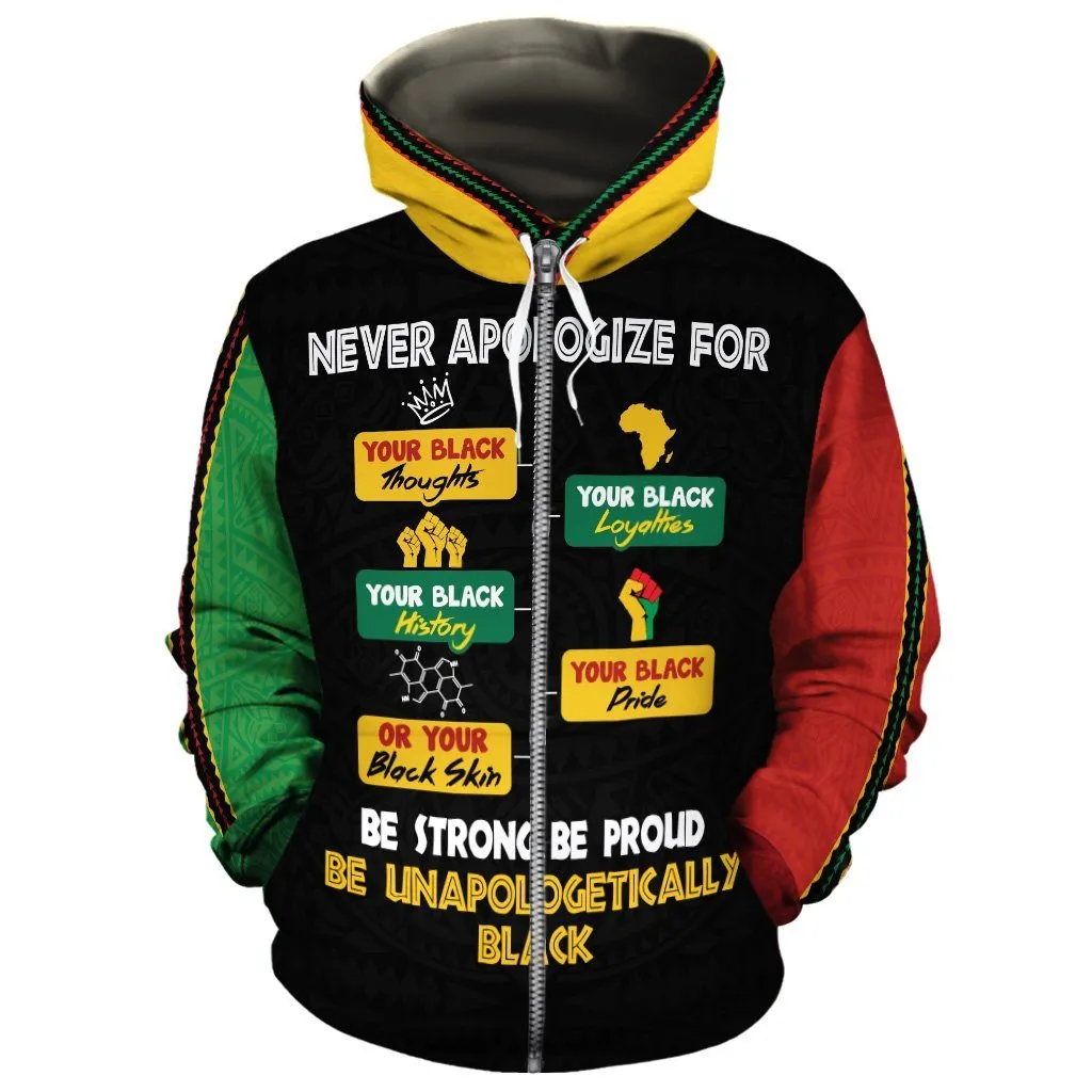 Never Apologize For Your Pride All-over Hoodie