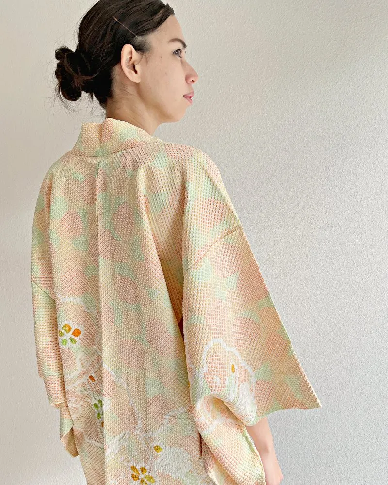 New Beginnings Shibori Haori Kimono Jacket