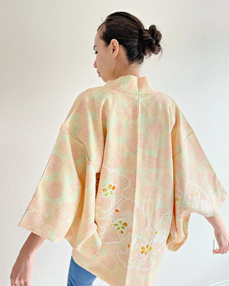 New Beginnings Shibori Haori Kimono Jacket