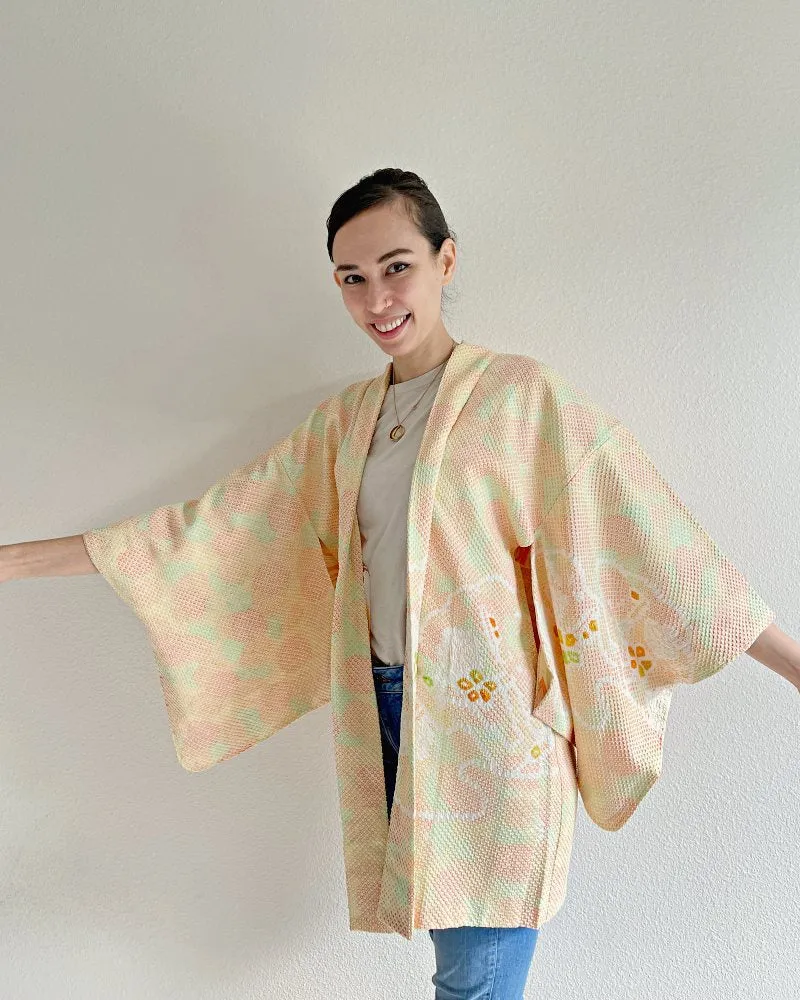 New Beginnings Shibori Haori Kimono Jacket