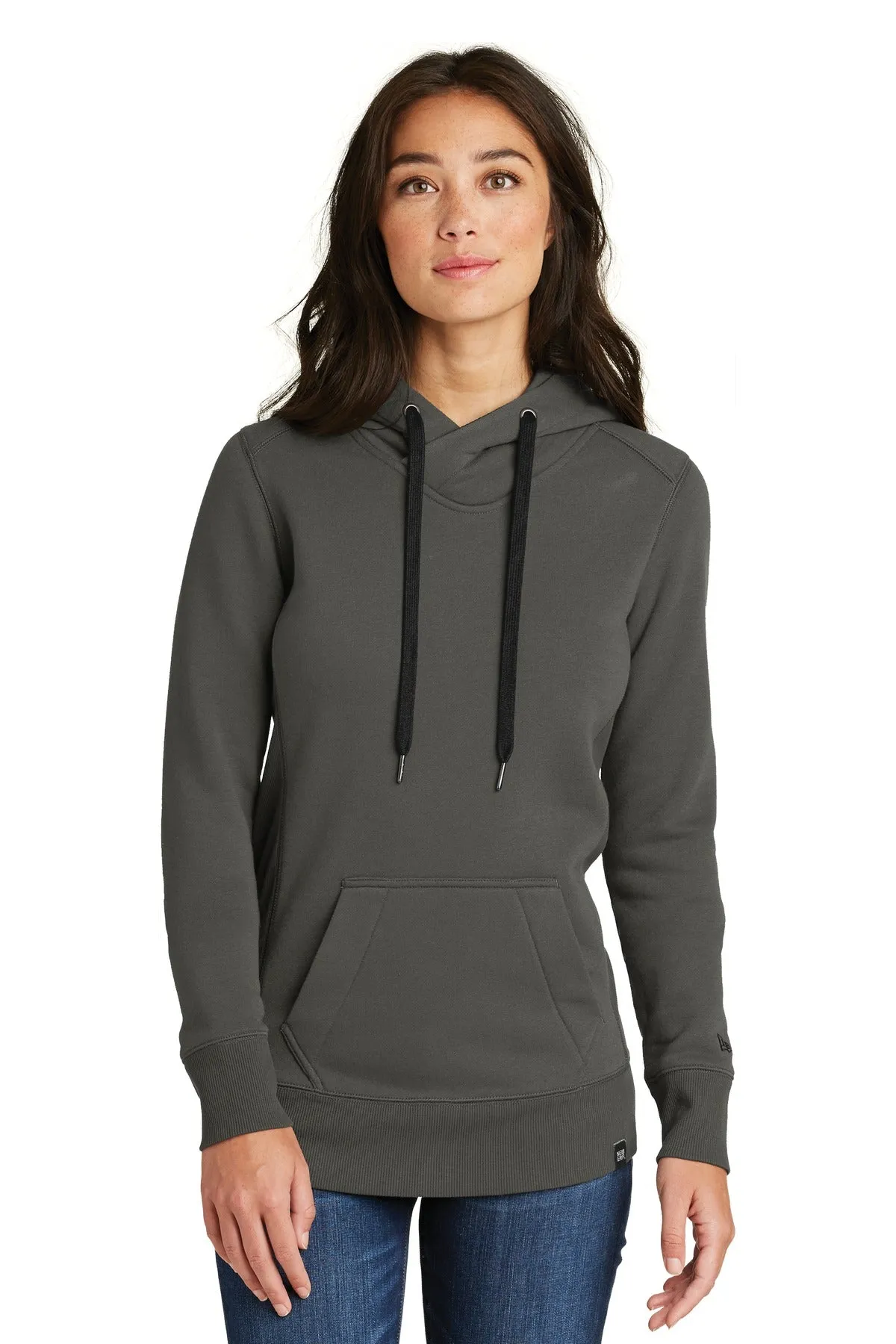 New Era ® Ladies French Terry Pullover Hoodie. LNEA500