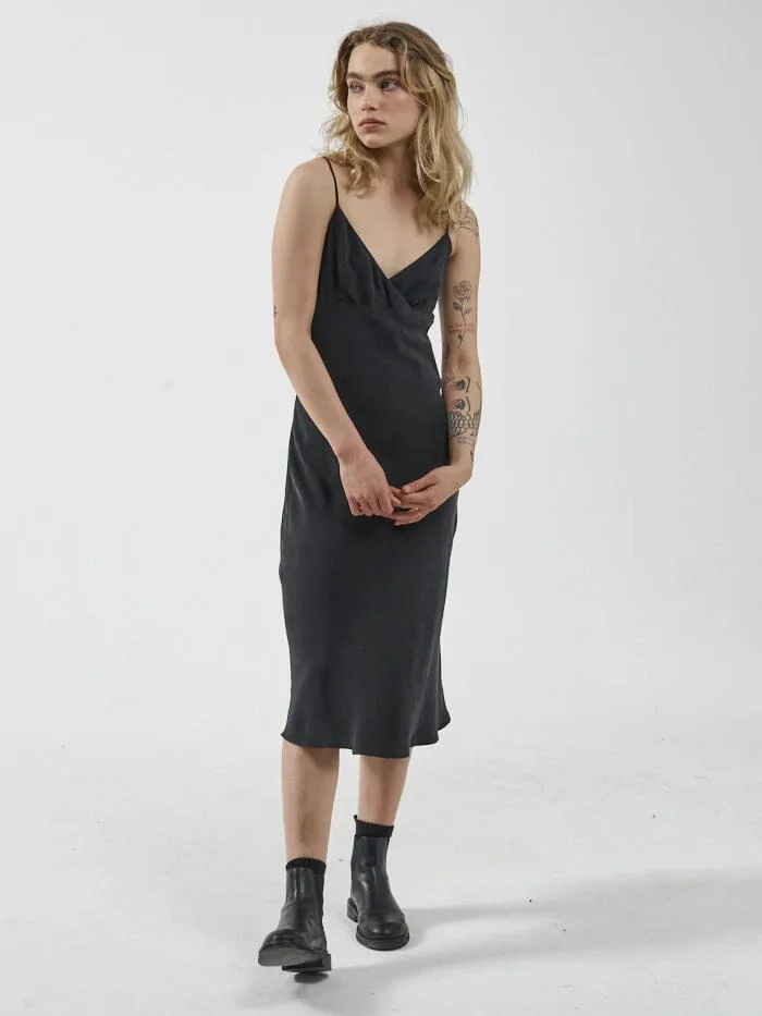 Nina Slip Dress - Antique Black