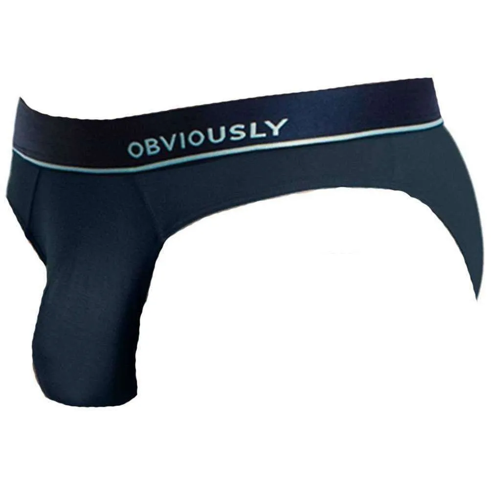 Obviously PrimeMan AnatoMAX Hipster Brief - Midnight Navy