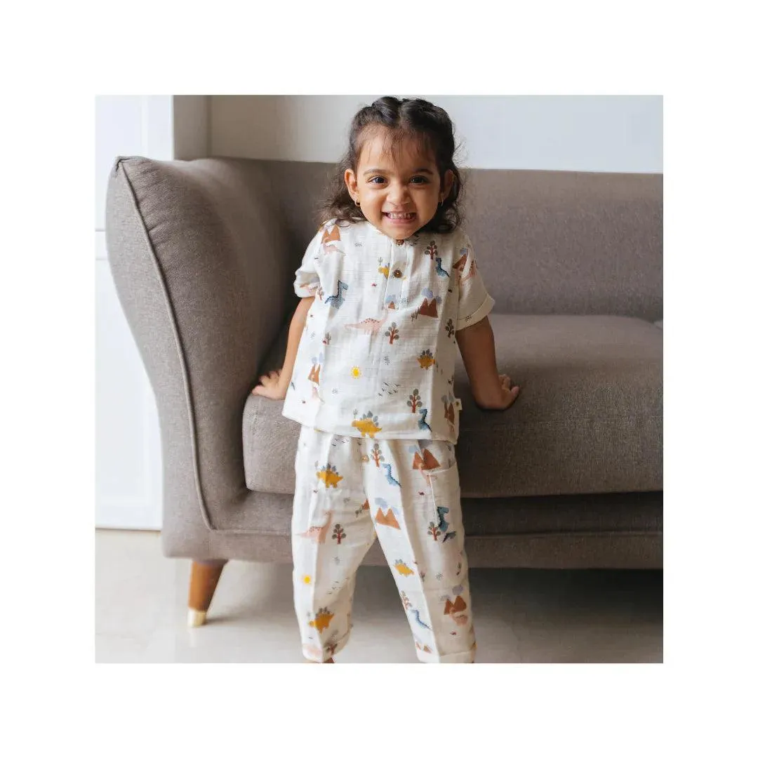 Organic Muslin Joggers Set | The Sparrow And Flower