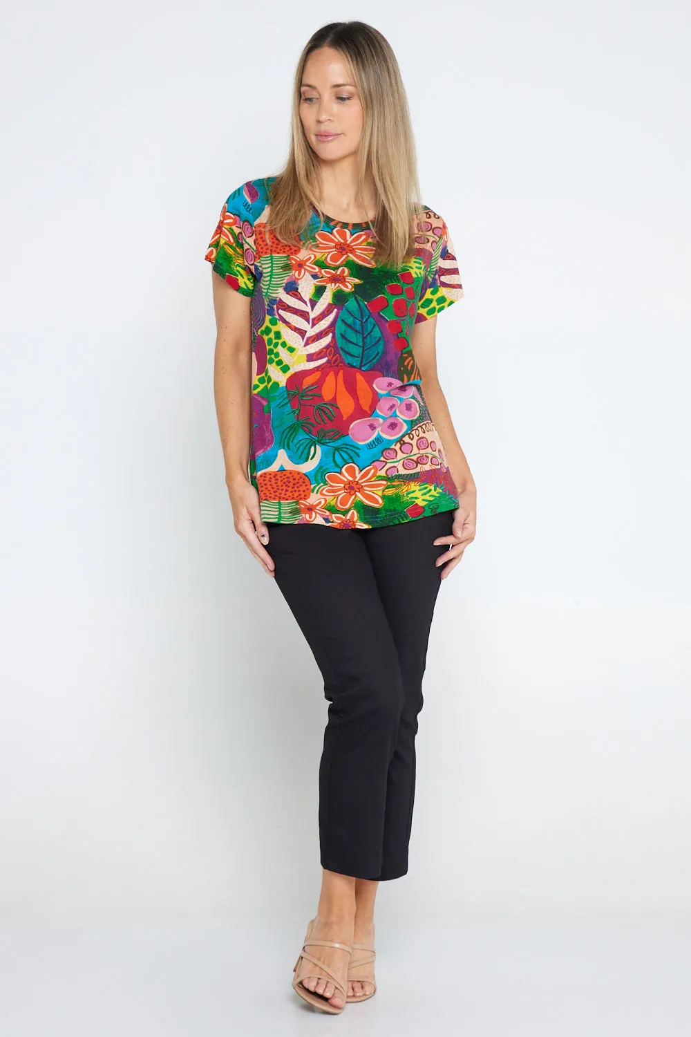 Orientique Crew Neck T-Shirt - Fun Print