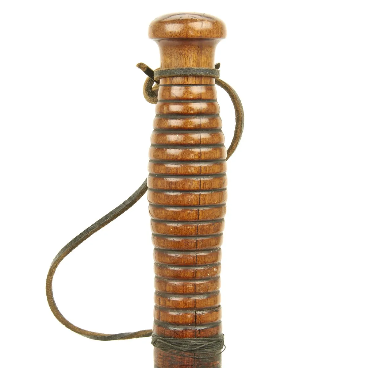 Original British Victorian Painted Bobby Police Truncheon c.1870 by Parker Field & Sons