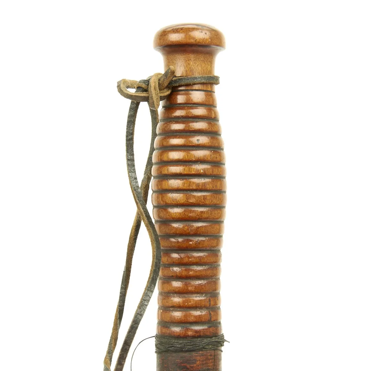 Original British Victorian Painted Bobby Police Truncheon c.1870 by Parker Field & Sons