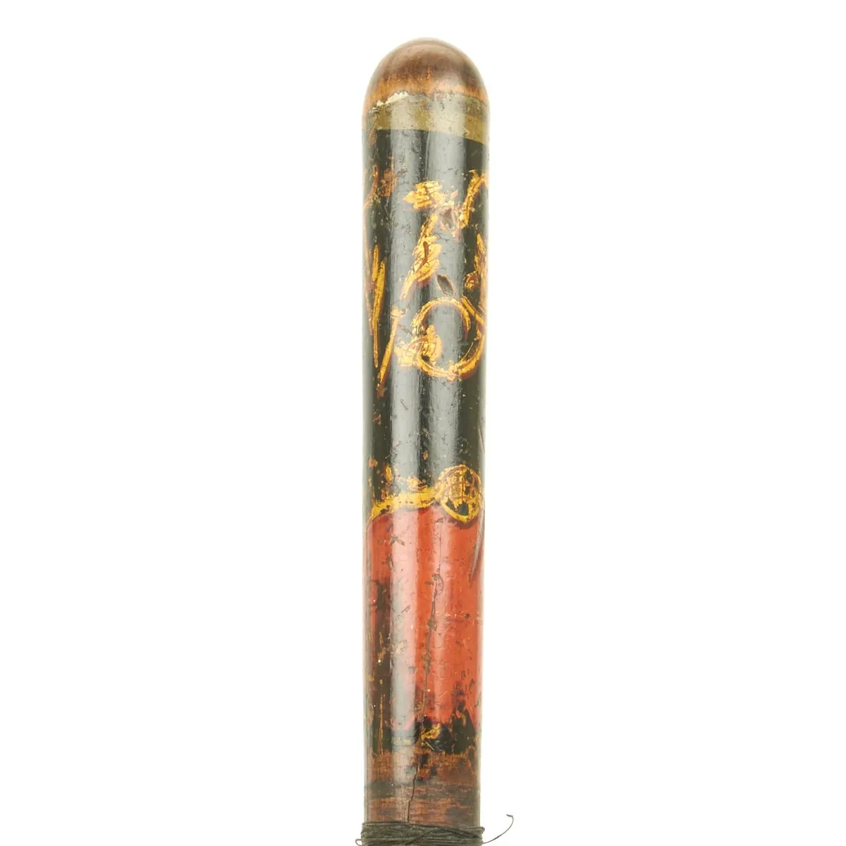 Original British Victorian Painted Bobby Police Truncheon c.1870 by Parker Field & Sons