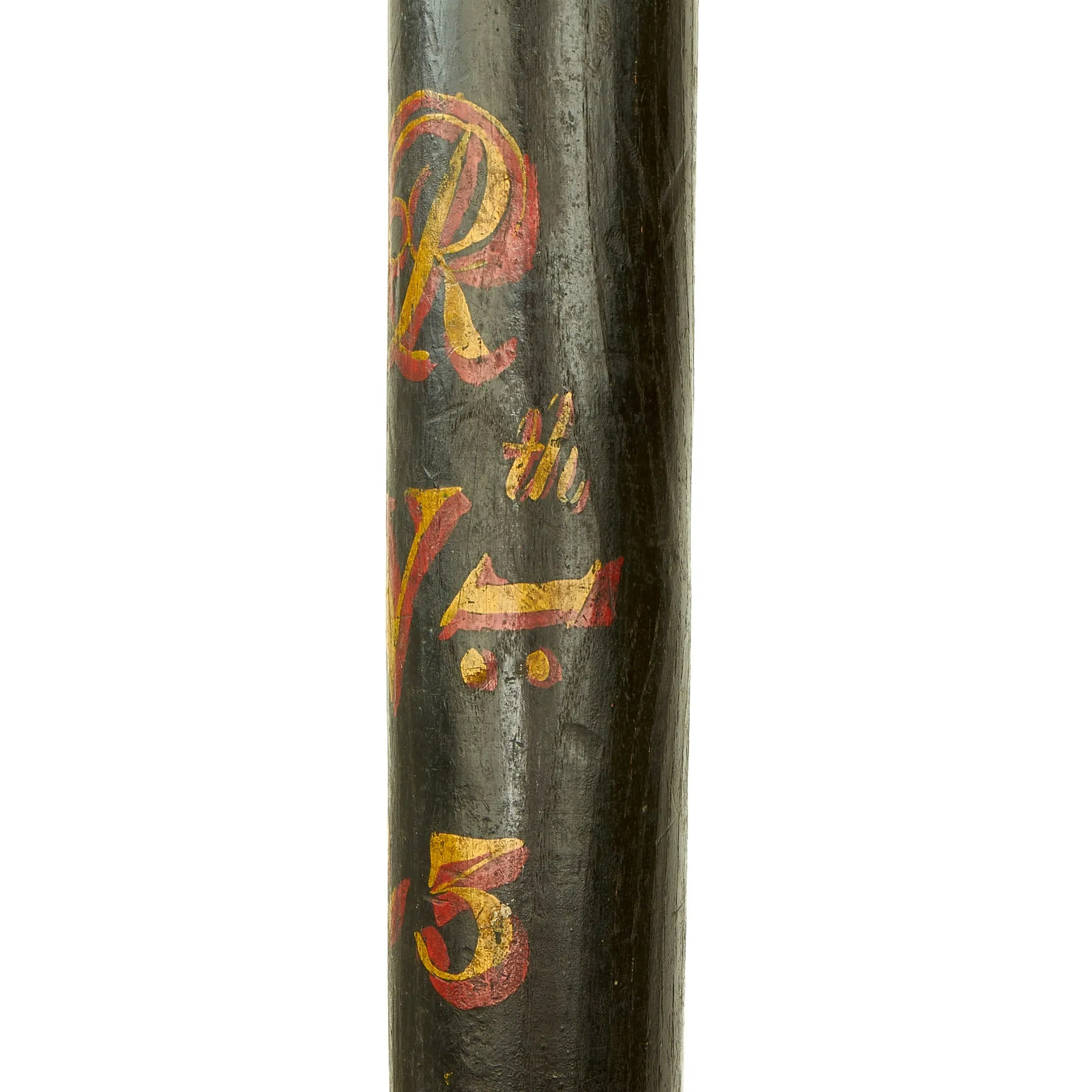 Original British Victorian Painted Bobby Police Truncheon c.1870