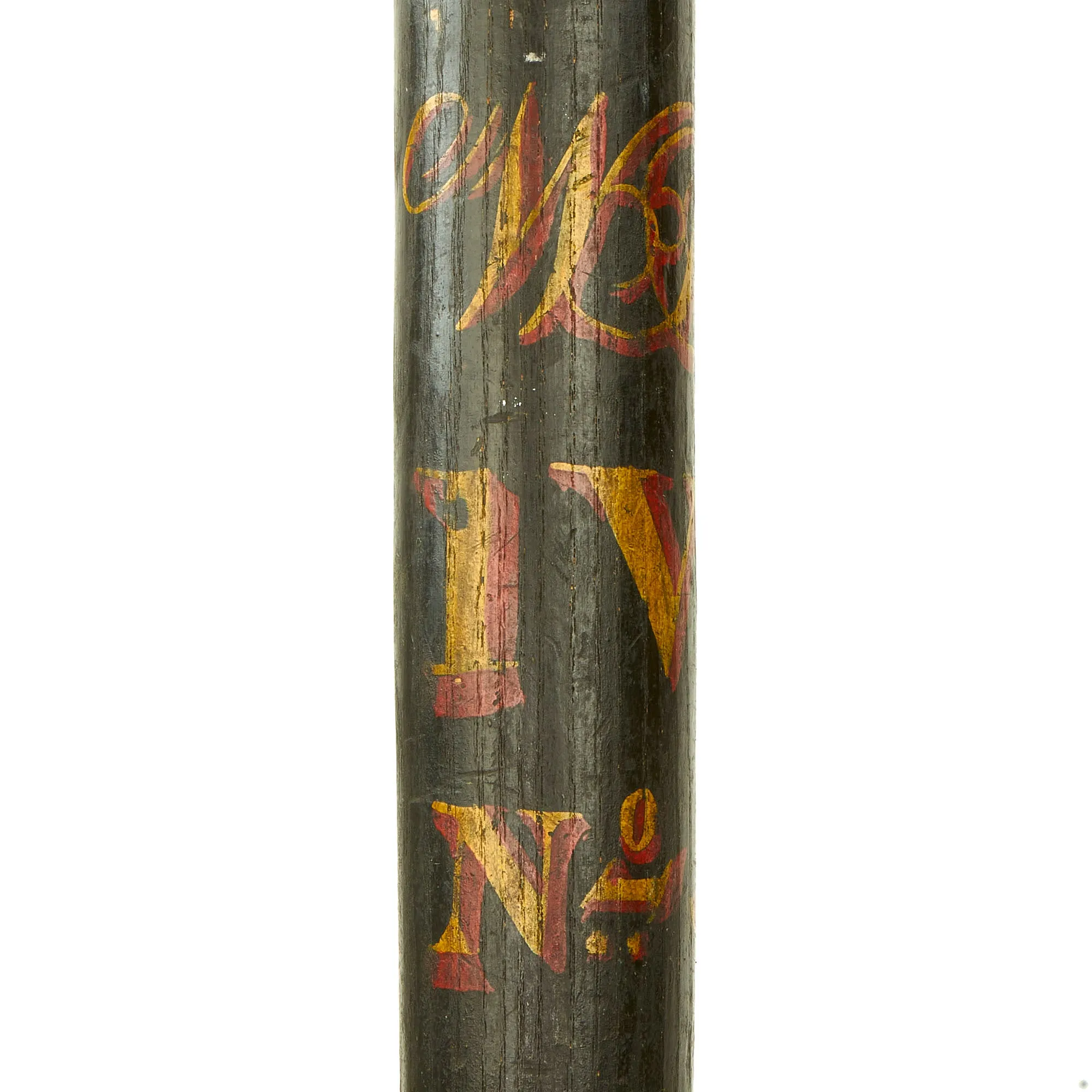 Original British Victorian Painted Bobby Police Truncheon c.1870