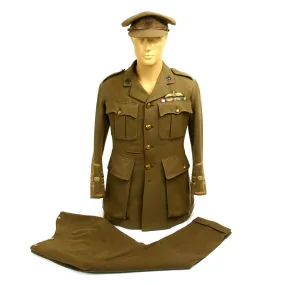 Original British WWI Royal Flying Corps Majors Uniform Set