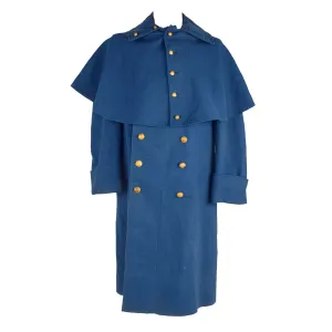 Original U.S. Indian Wars State of New York Officers’ “Saxony Blue” Model 1851 Greatcoat