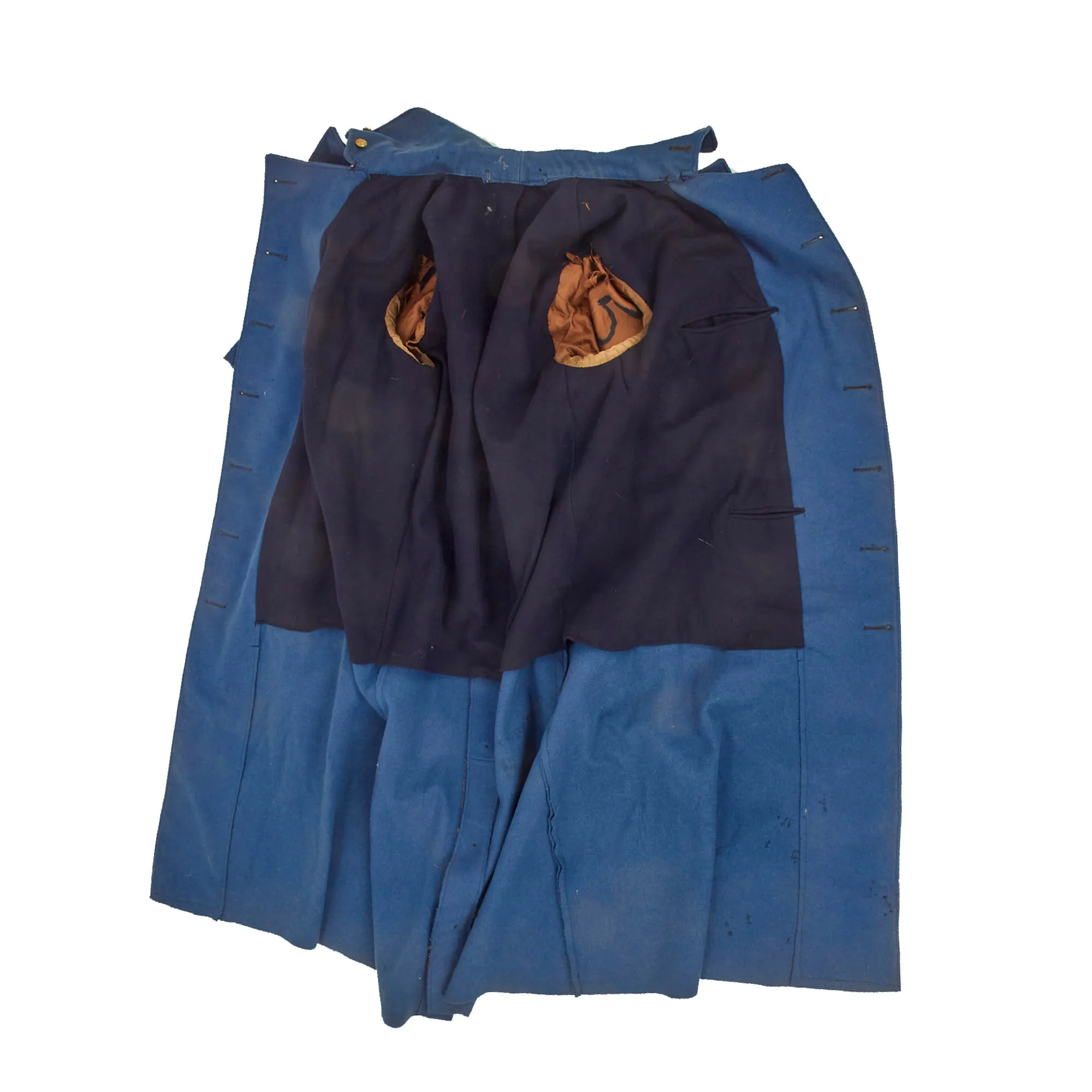 Original U.S. Indian Wars State of New York Officers’ “Saxony Blue” Model 1851 Greatcoat