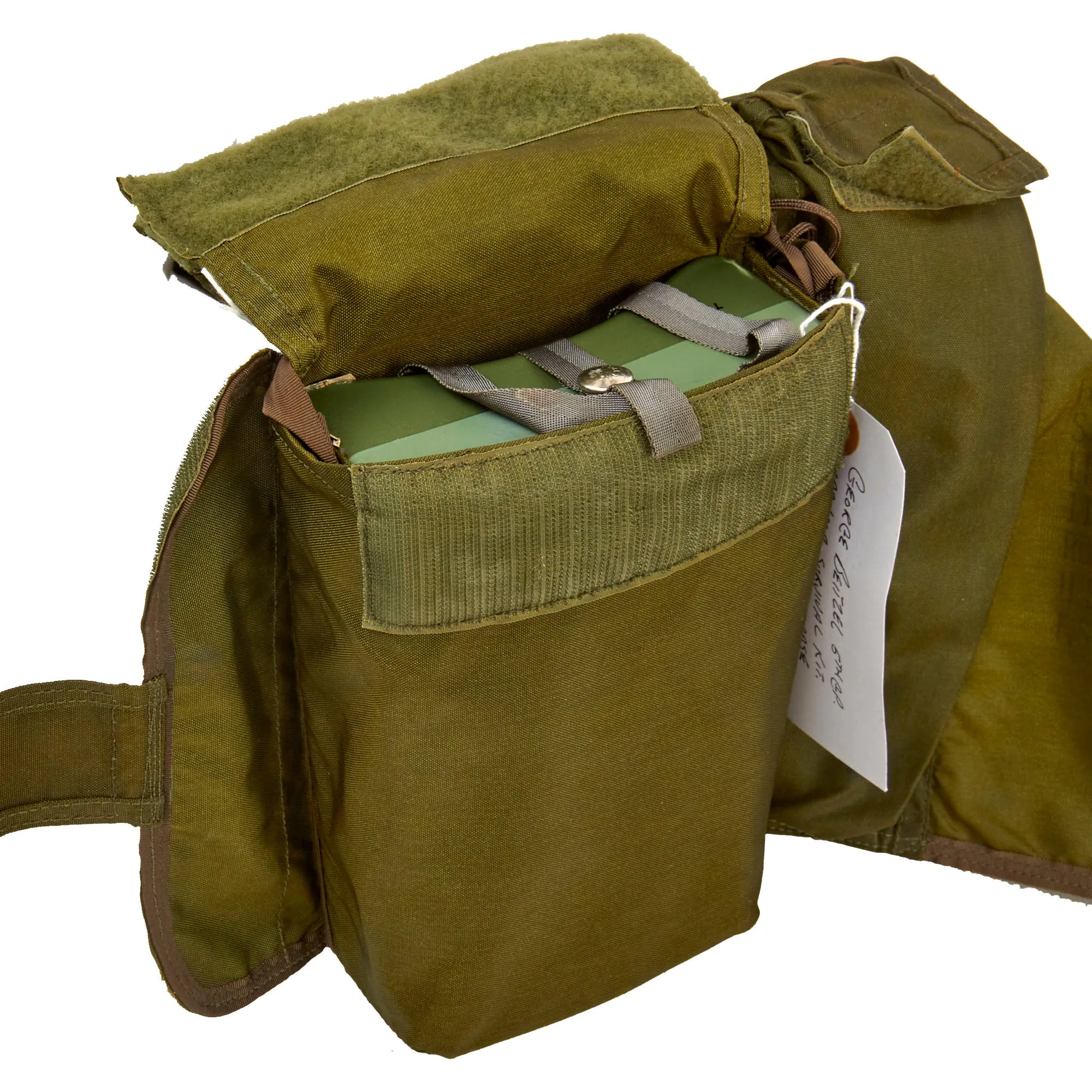 Original U.S. Vietnam War Rare 1 of Only 100 Issued Experimental “Holster Survival Kit, Individual” Issued To Sgt Maj George Beitzel, MACV-SOG - Complete, Sealed