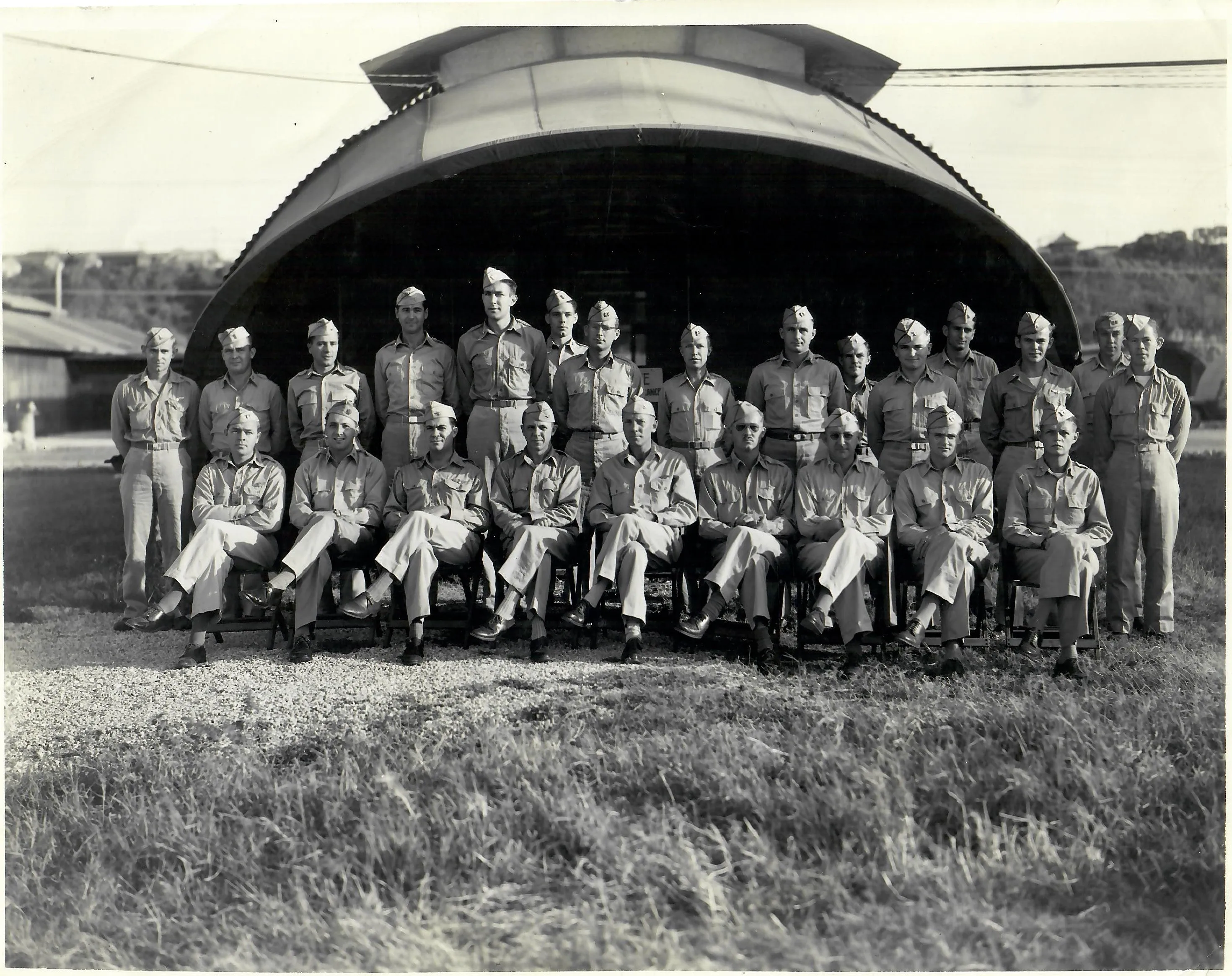 Original U.S. WWII US Army 20th Air Force, 506th Fighter Group Iwo Jima Veteran Grouping, Featuring RARE 1944 Special Air and Gunnery Target Map of Iwo Jima and Service Records With Photos