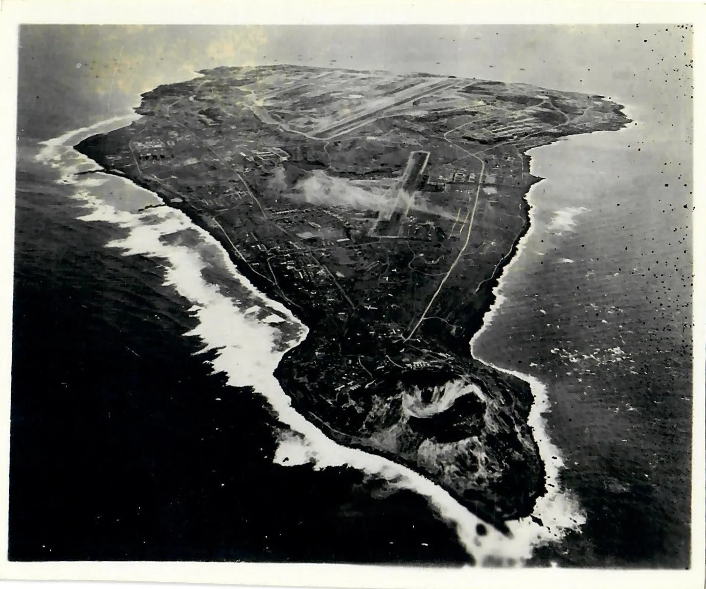 Original U.S. WWII US Army 20th Air Force, 506th Fighter Group Iwo Jima Veteran Grouping, Featuring RARE 1944 Special Air and Gunnery Target Map of Iwo Jima and Service Records With Photos