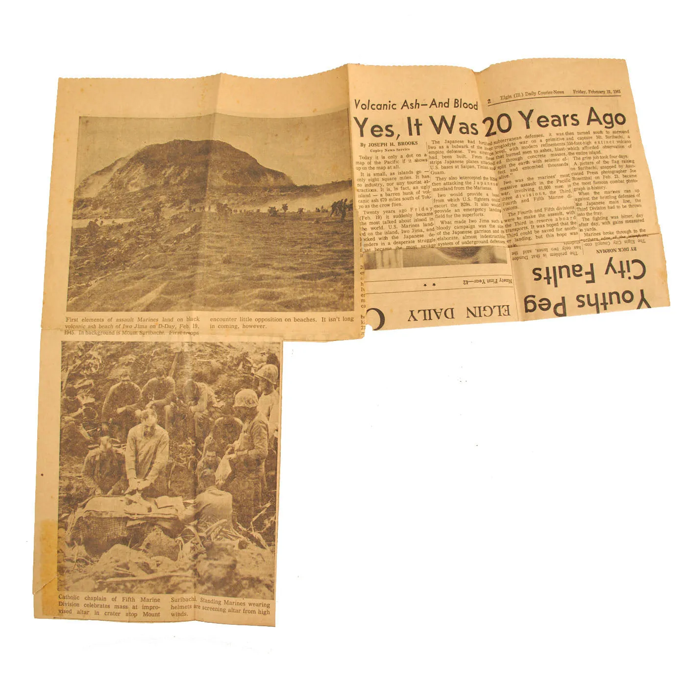 Original U.S. WWII US Army 20th Air Force, 506th Fighter Group Iwo Jima Veteran Grouping, Featuring RARE 1944 Special Air and Gunnery Target Map of Iwo Jima and Service Records With Photos