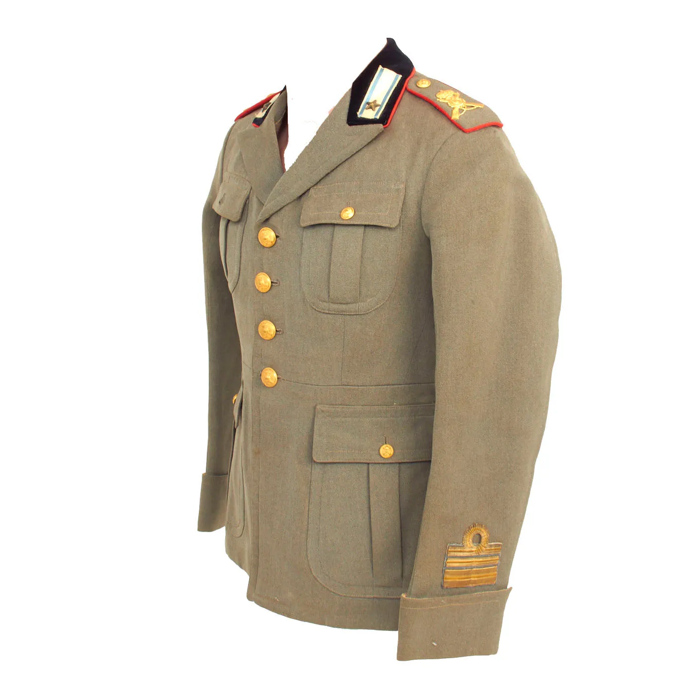 Original WWII Italian Army 36th Infantry Division “Forli” Infantry Lieutenant-Colonel’s Service Uniform