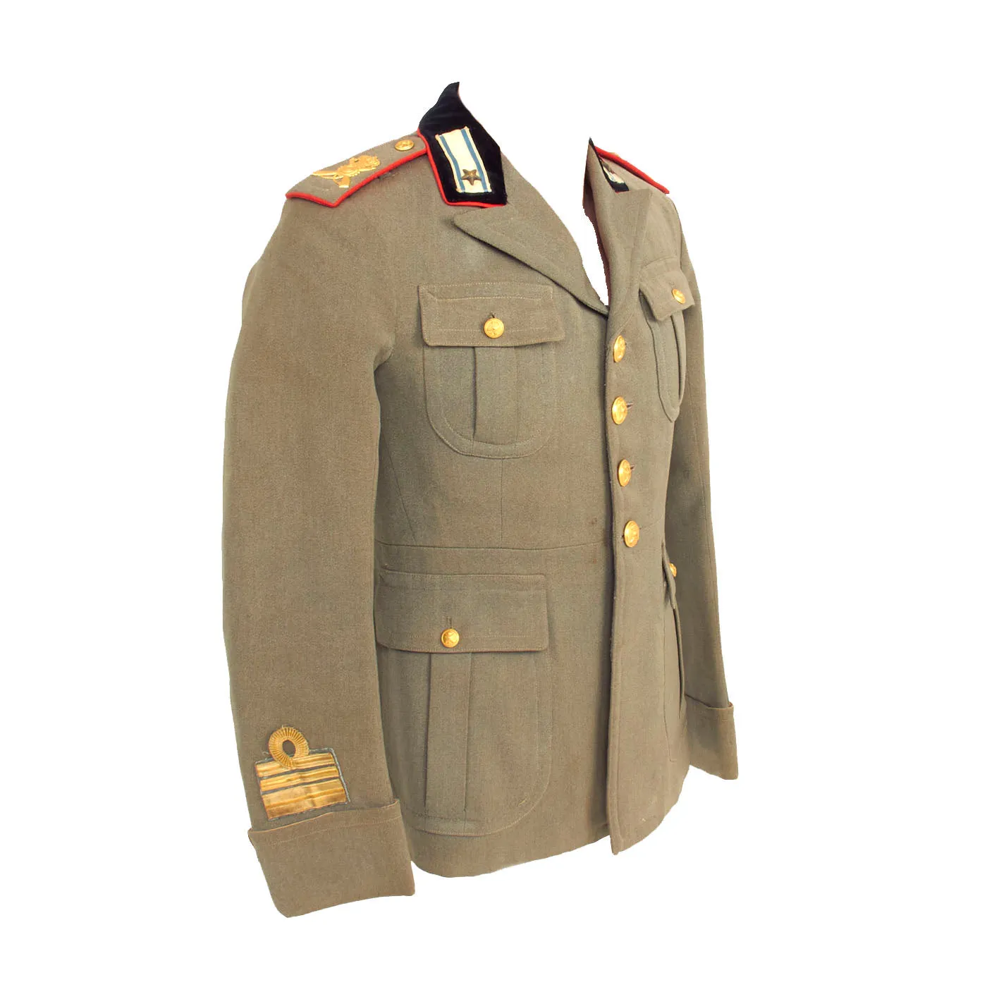 Original WWII Italian Army 36th Infantry Division “Forli” Infantry Lieutenant-Colonel’s Service Uniform