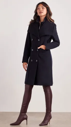 OVERSIZED COLLAR PEA COAT