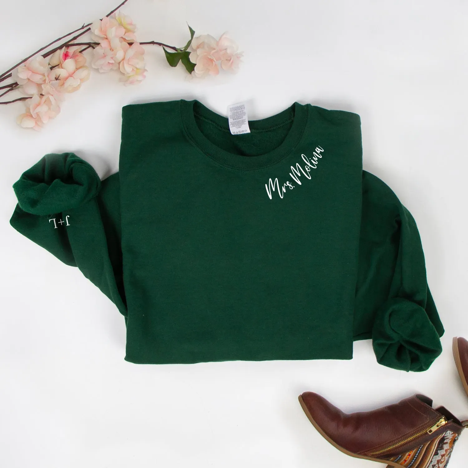 Personalized Mrs Sweater